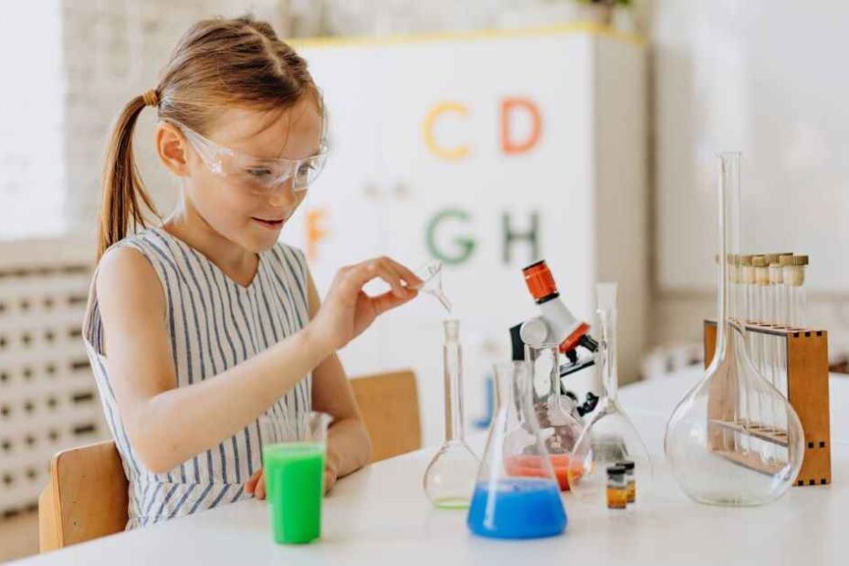 Virtual science lab for kids